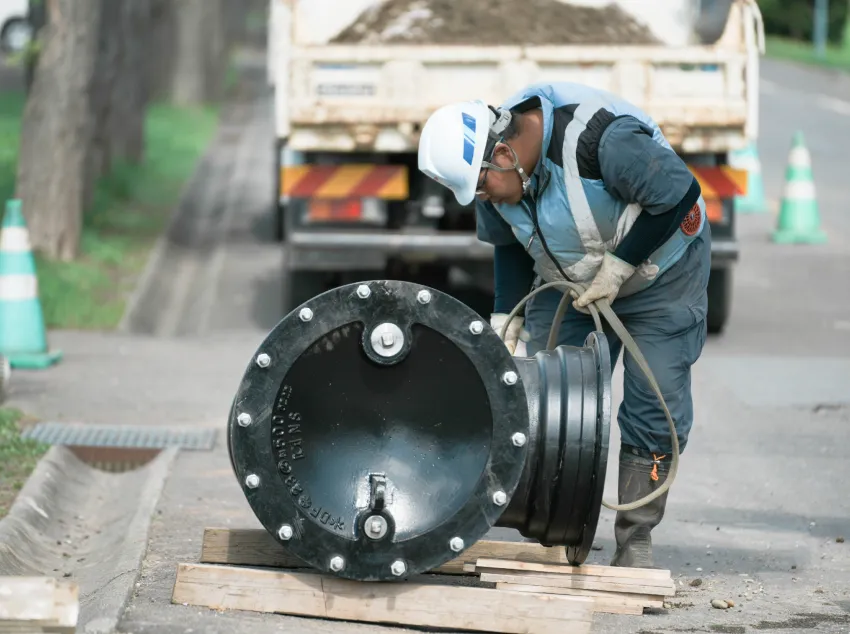 水道工事のイメージ